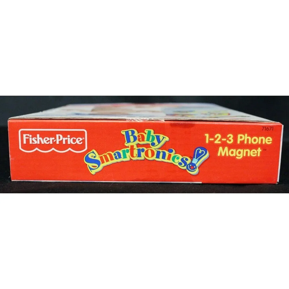 Fisher Price Baby Smartronics! 1-2-3 Phone Magnet Baby Toy Musical Numbers Fun
